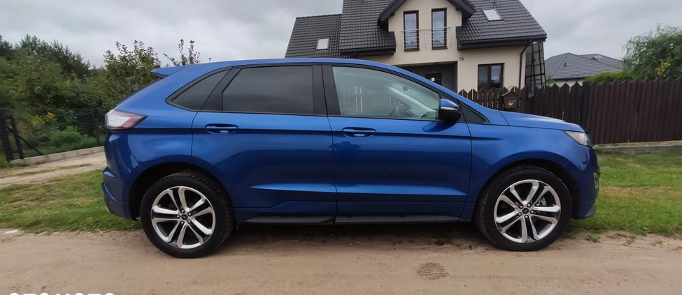 Ford EDGE cena 87500 przebieg: 58900, rok produkcji 2018 z Białystok małe 137